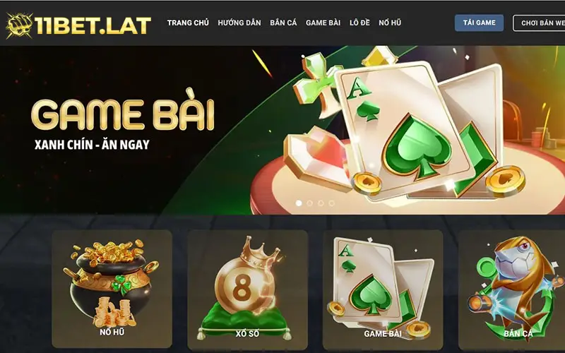 11bet nổi tiếng với nhiều tựa game hấp dẫn 